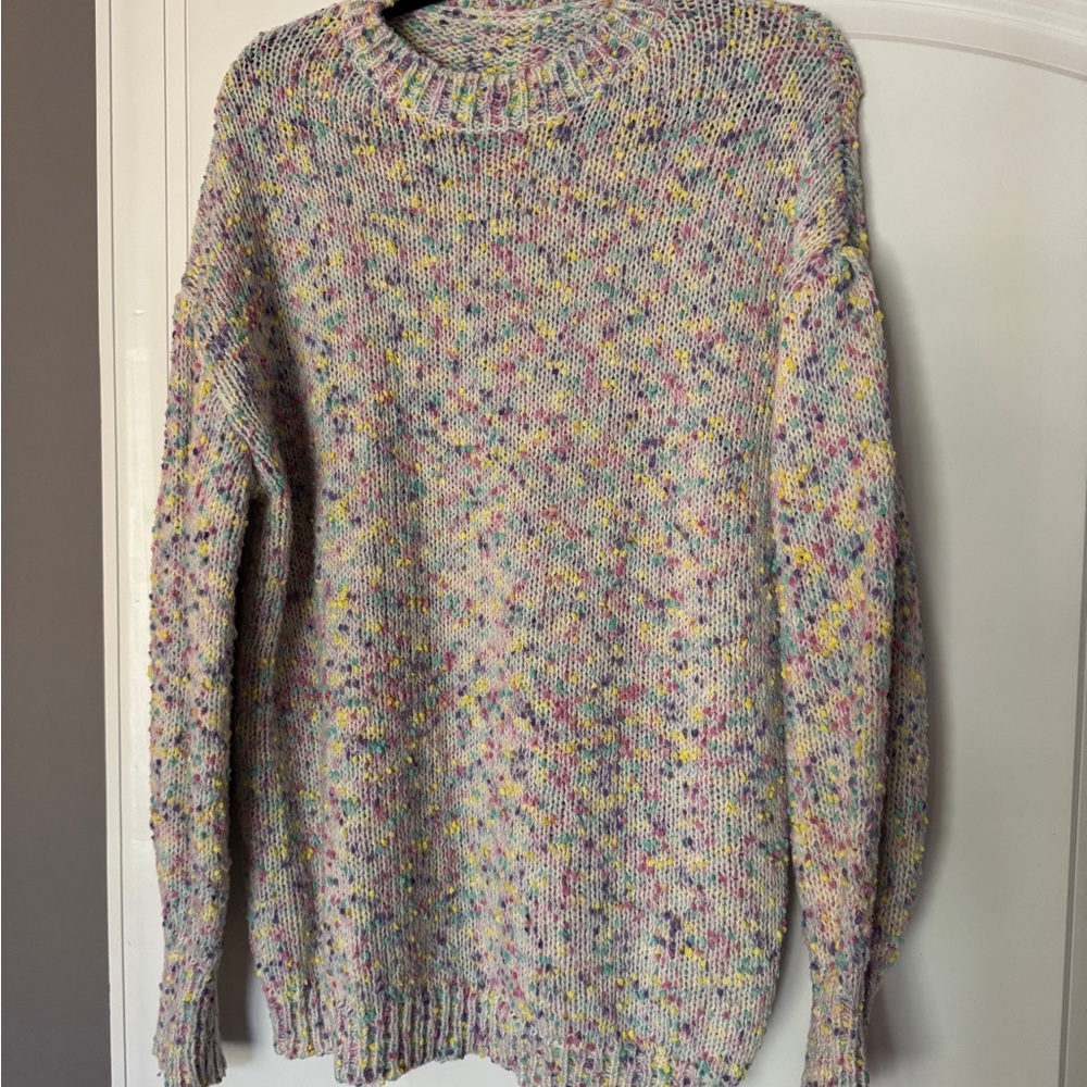 SHEIN Speckled Knit Women's Sweater